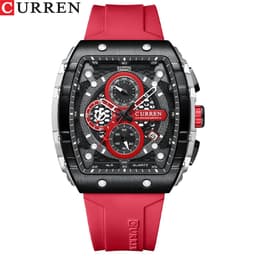 image-Curren 8442 Men's Quartz Watch Black