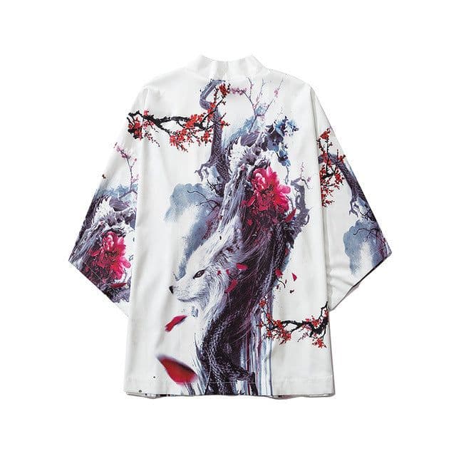 image-2021 cross-border new Japanese-style digital printing kimono men and women cloak coat pajamas cardigan summer