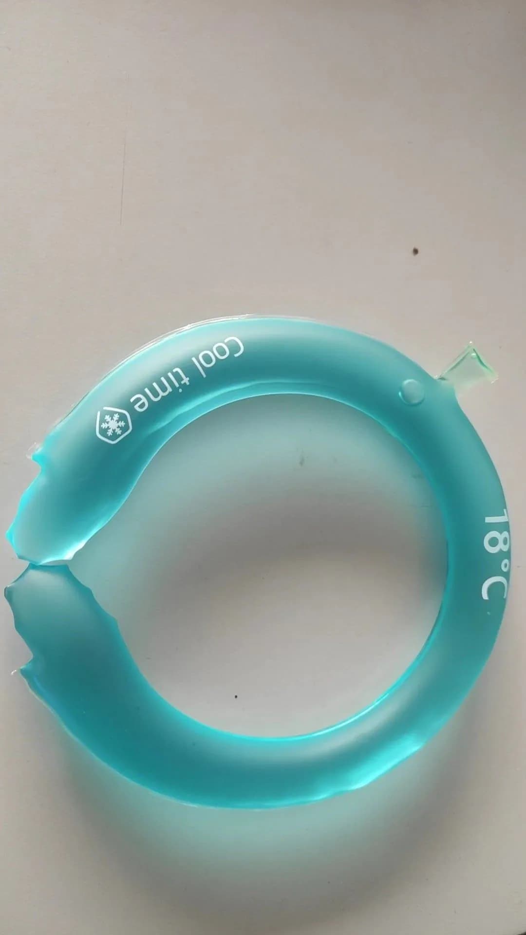 image-Cooling Ring - Purple Heatstroke Prevention Neck Collar - Outdoor Sports (65 characters)