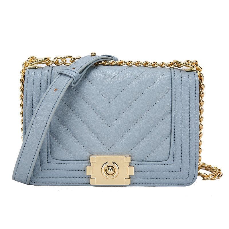 image-European and American one-shoulder cross-body women's bags wholesale 2021 autumn and winter new cross-border rhombus chain armpit women's bags wholesale