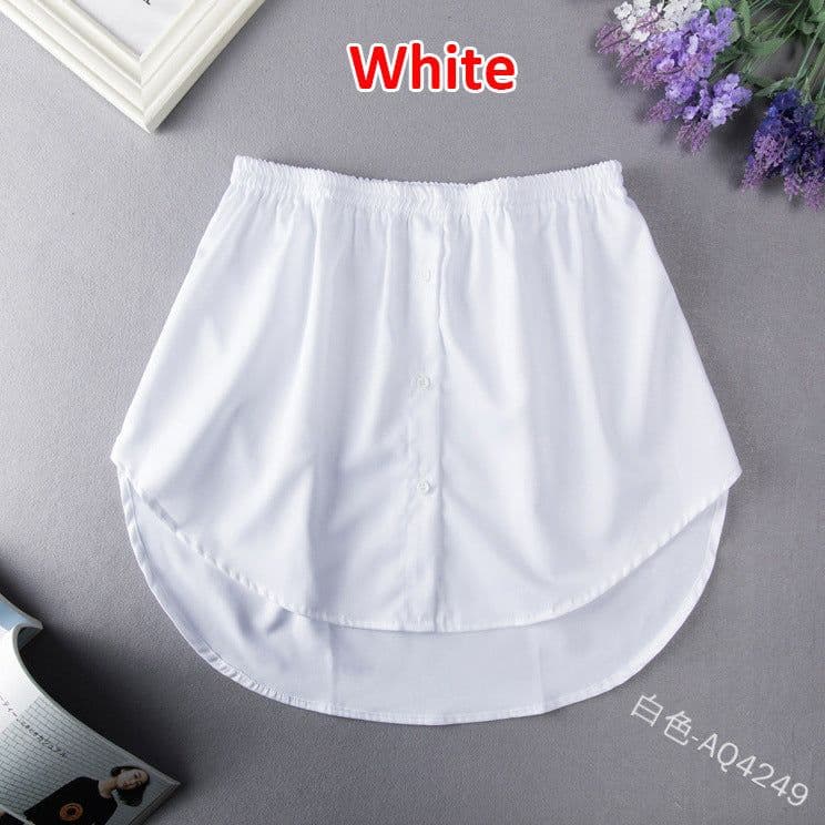 image-Western Style 2023 Trendy Polyester Skirt with Buttons - XXL