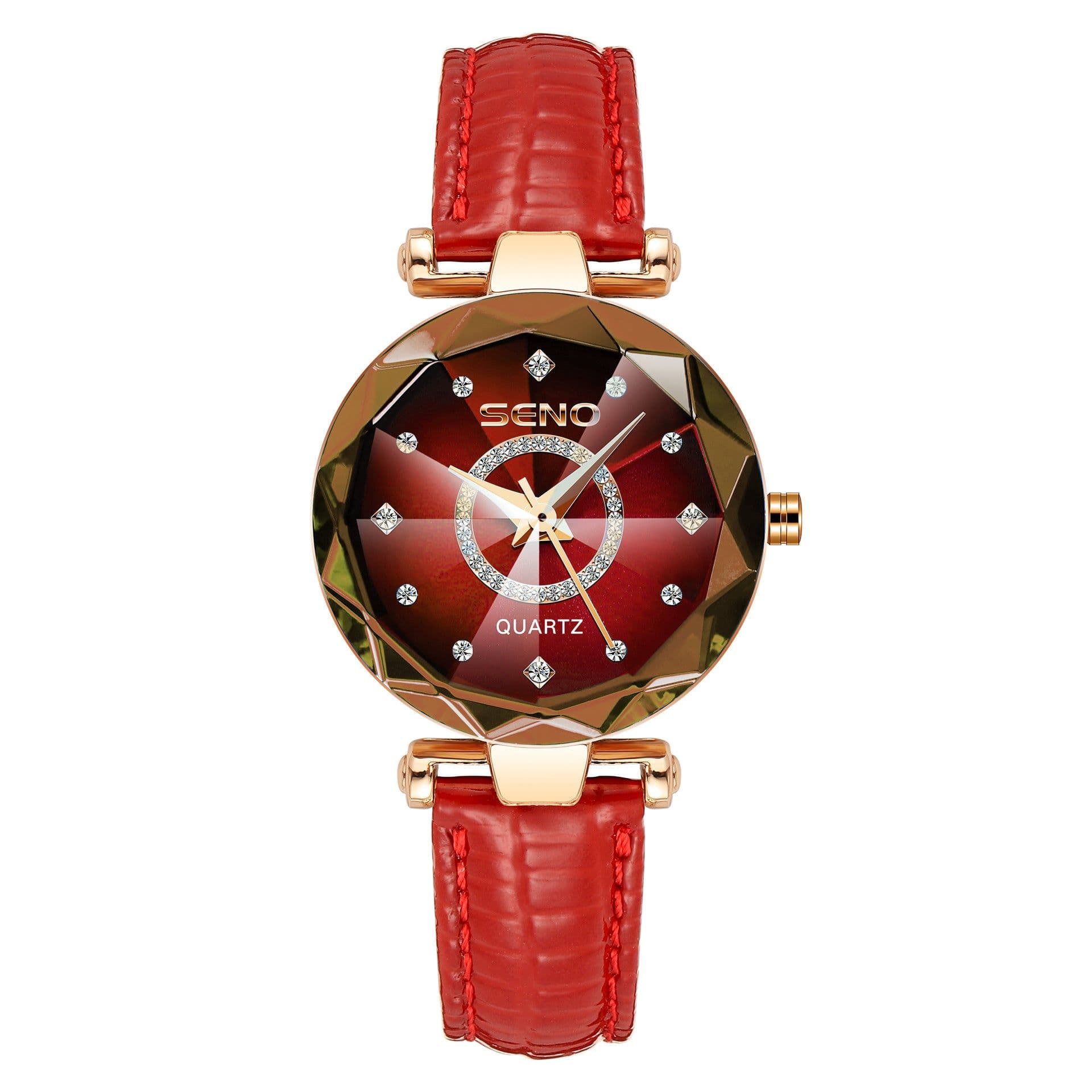 image-SENO Women's Watch - Purple 26mm Stainless Steel