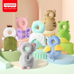 image-Cross-border hot selling baby anti-fall head pillow infant anti-collision head protection back pillow children learning to walk anti-fall hat