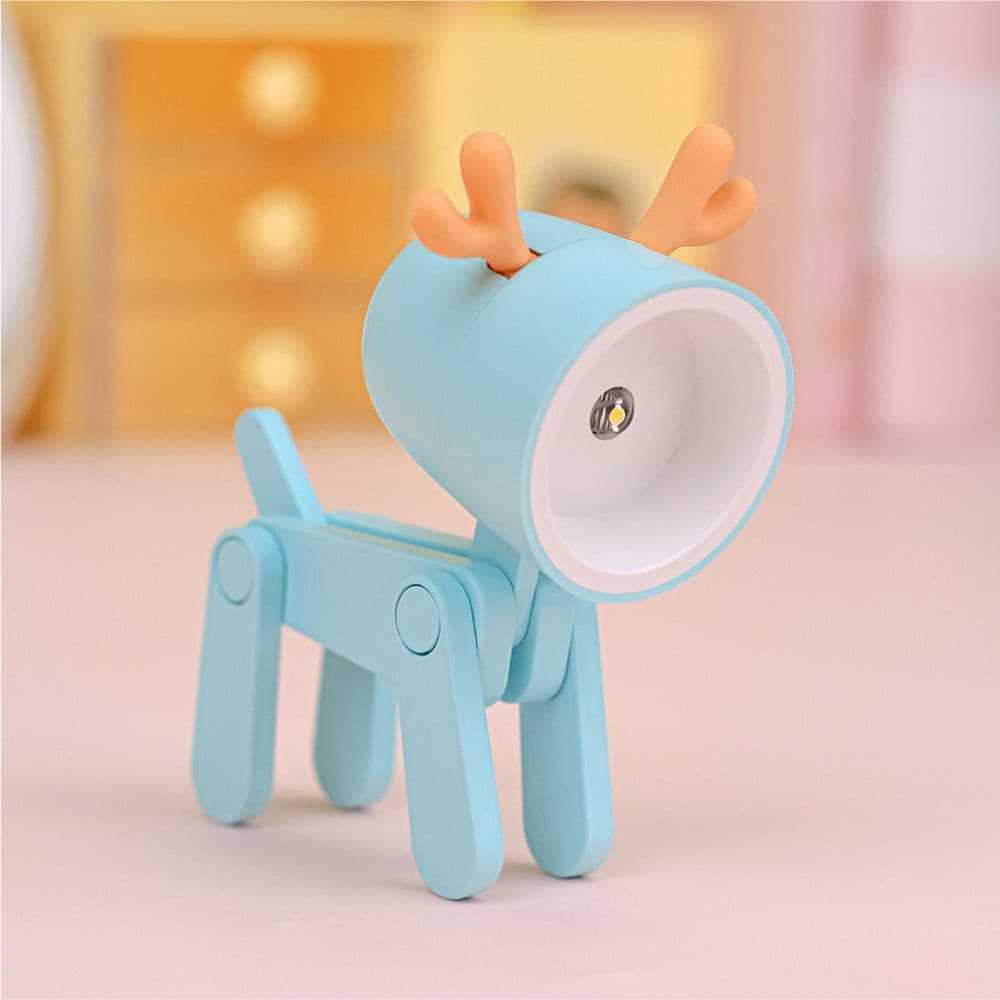 image-Deer LED Night Light Phone Holder - Yellow