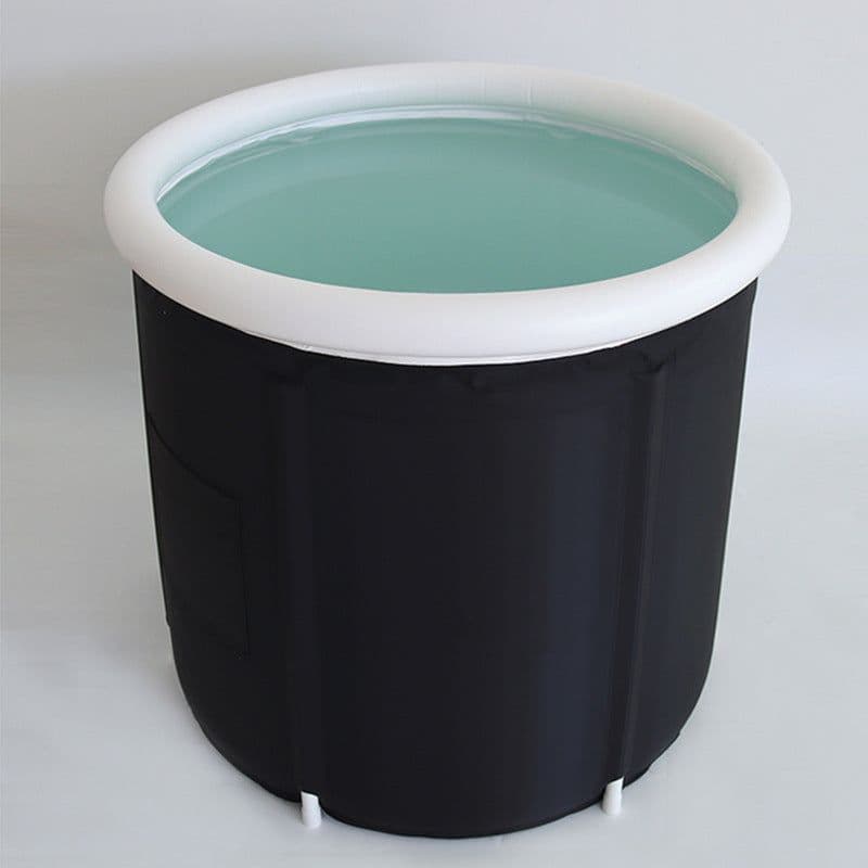 image-Black Folding Bath Barrel 75x75cm Adult