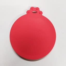 image-Silicone Pet Food Can Lid - Orange