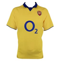 image-Arsenal Retro Football Jersey - Henry 14 Bergkamp 10