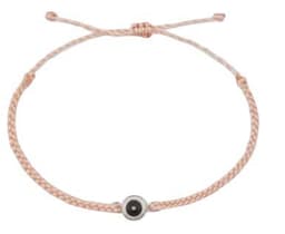 image-I Luv U Projection Woven Bracelet - Couples