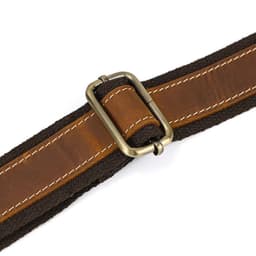 image-Crazy Horse Leather Camera Bag - Genuine Cowhide Men's