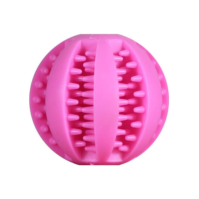 image-Dog Chew Toy Ball - Rubber 11.5cm Glitter