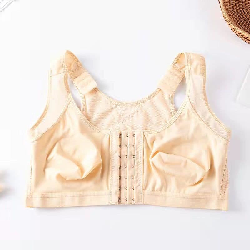 image-Sports Bra - Nylon Spandex Underwire Free 5XL
