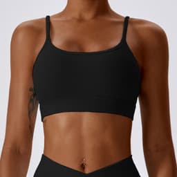 image-Zechuang strapped quick-drying beautiful back yoga bra running fitness sports bra tight yoga clothing top 8333