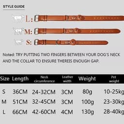 image-Dog Collar with AirTag Holder - Leather Apple Tracking