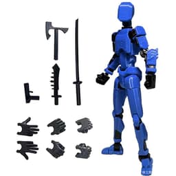 image-3rd Gen Lucky Articulated Toy Soldier, 13 Movable Parts, DIY 3D Printing, Ages 3-6