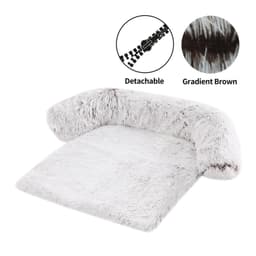 image-Washable Sofa Cushion - Pink XL Pet Dog Kennel Cushion