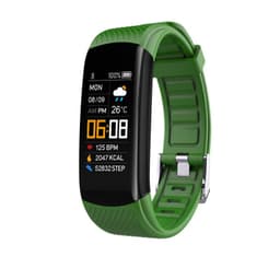 image-Oppo Apple Smart Sports Bracelet - Black Waterproof Health Monitor