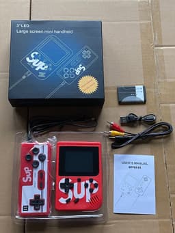 image-SUP Retro Game Console 400 in 1 Black