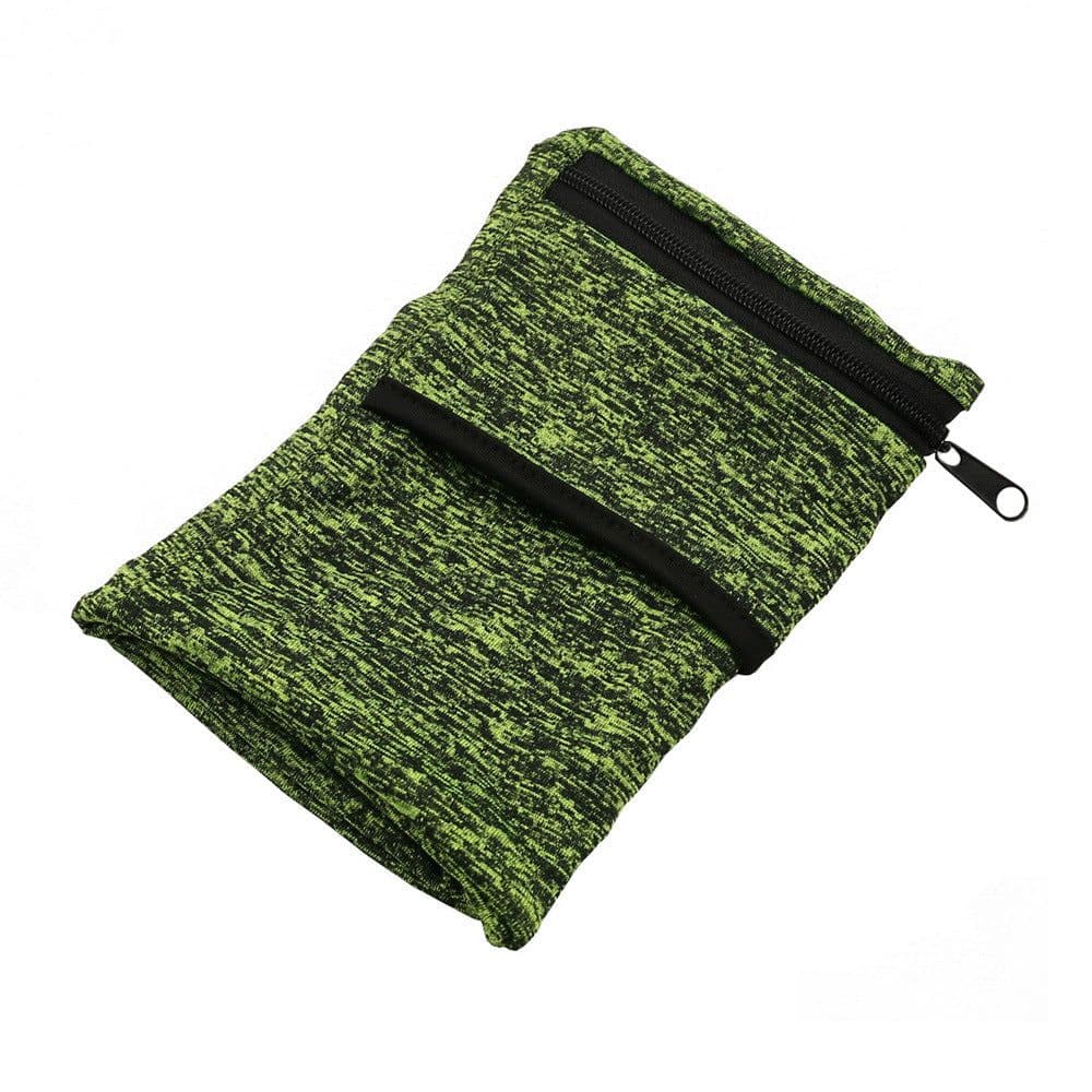 image-Mei Huichen Arm Bag - Running Sports Wrist Bag Black