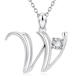 image-Baoshina Alphabet Diamond Pendant Necklace 26 Letters Jewelry Crossborder Supply