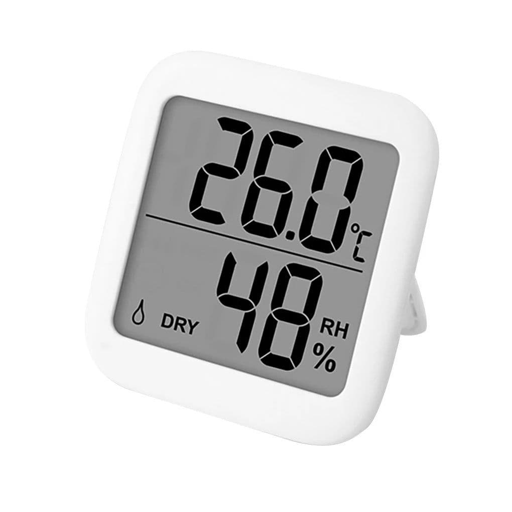 image-Large Temperature & Humidity Meter Hygrometer LCD Indoor Baby Room Thermometer