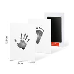 image-Cross-border special for baby footprints handprint touch skin inkless ink pad set newborn pet dog paw print souvenir