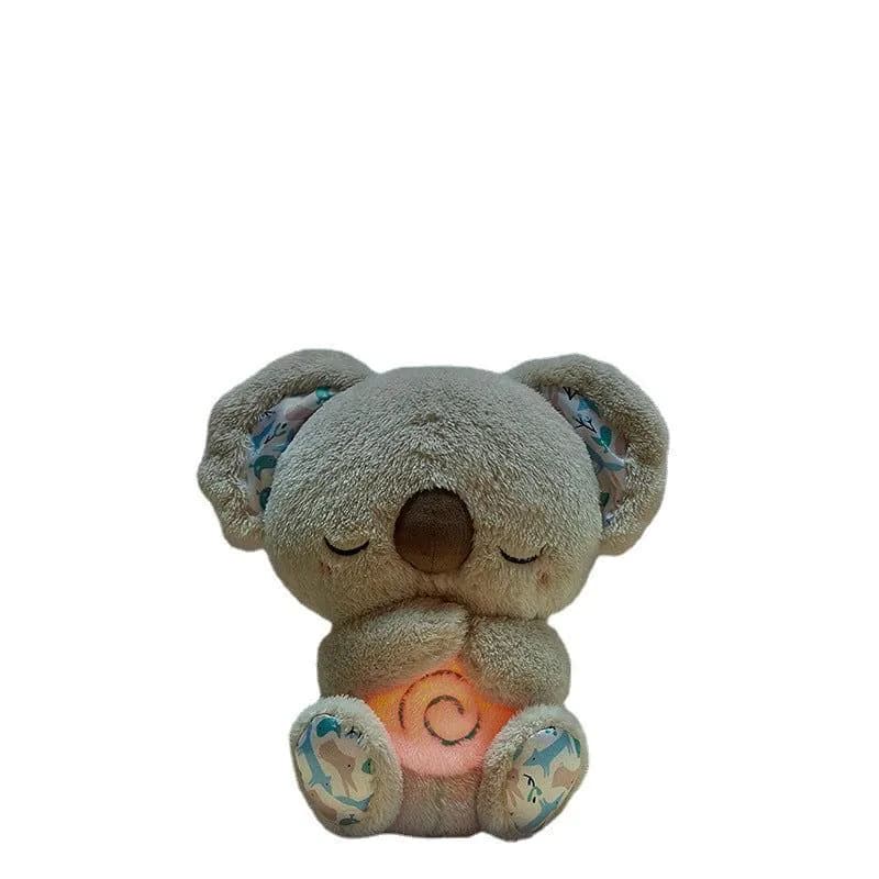 image-Koala Plush Doll - Grey Music Toy Newborn