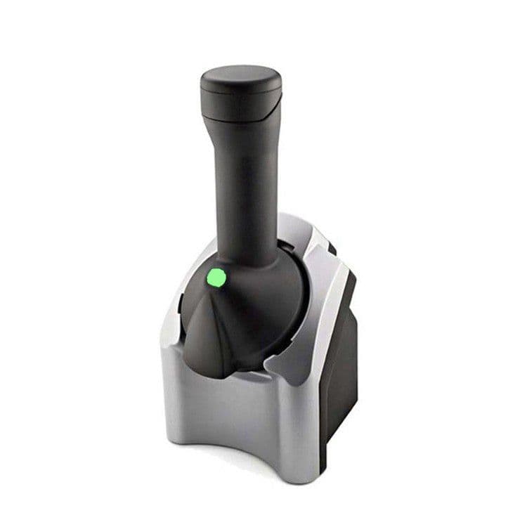 image-Ice Cream Maker 250ml Fully Automatic Silver Black