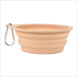 image-Pet Folding Bowl Portable Travel Dog Cat Feeder Silicone Basin (60)