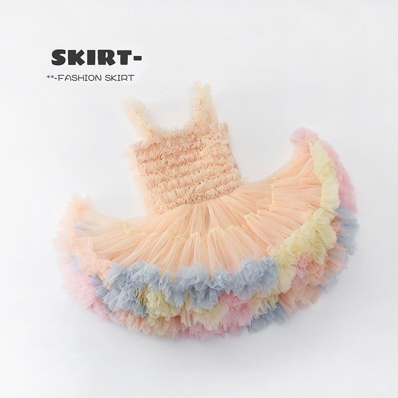 image-TUTU.KK Girls Tutu Dress - Suspenders Princess Skirt