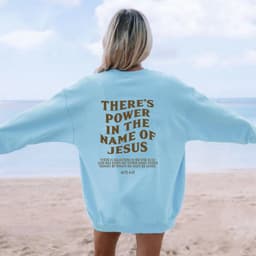 image-Spring and Autumn Solid Color Polyester Round Neck Printed Women's Fleece Jacket Men's and Women's Loose Pullover Tops