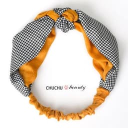 image-Korean spring and summer cross elastic headband chiffon silk headband ladies headband hair accessories sports face wash headwear wholesale