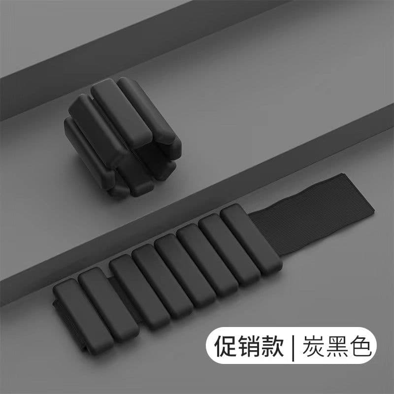image-skedas Weight-Bearing Bracelet Silicone Gray 4lb Pair