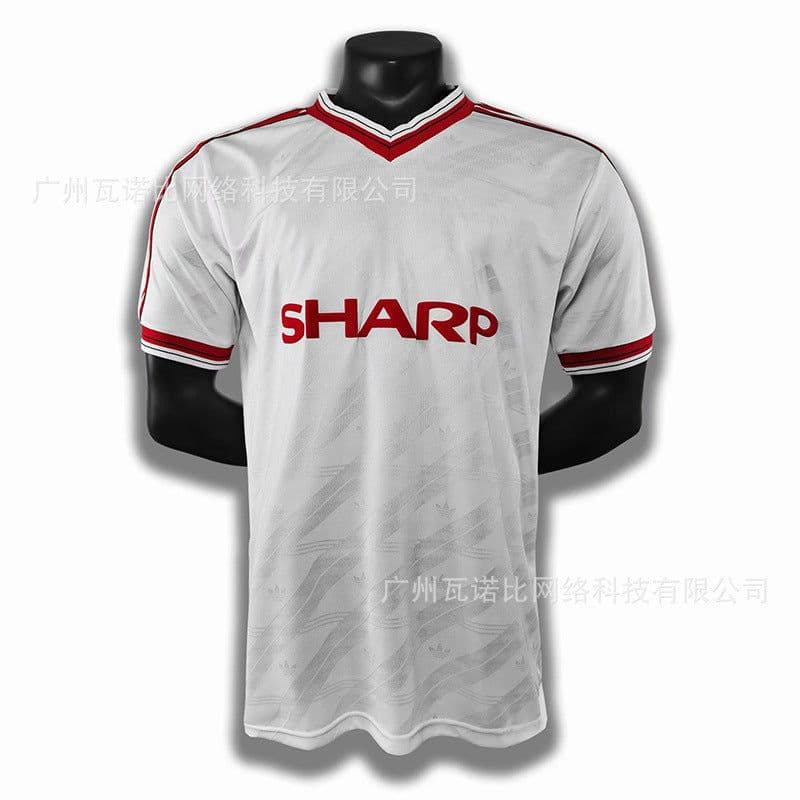 image-Football Jersey - Retro Home Away Long Sleeve Polyester