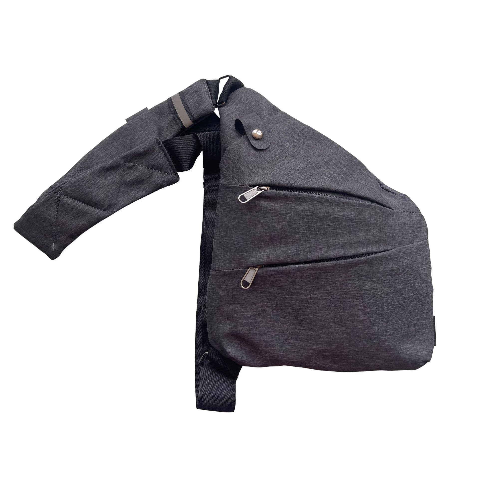 image-Tactical Chest Bag - Oxford Cloth Crossbody Shoulder Bag