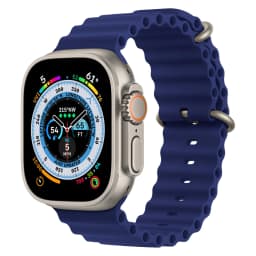 image-Apple Watch Marine Silicone Strap Universal Compatible