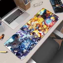 image-Dragon Ball Cartoon Mouse Pad - Natural Rubber - Anti-Slip Thickened Desk Mat