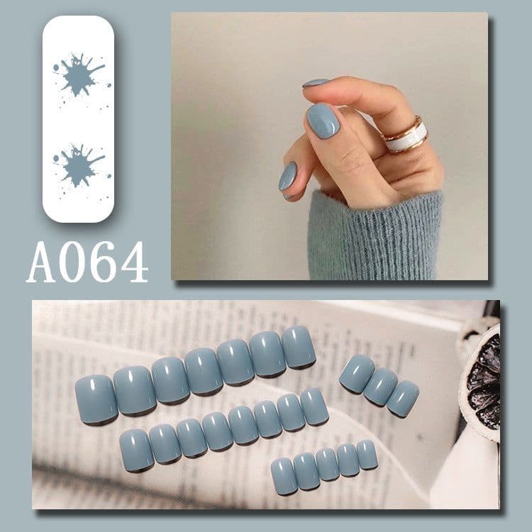 image-Internet celebrity new fake nails wearable nails finished nail patches nail art patches removable nail patches nail art accessories