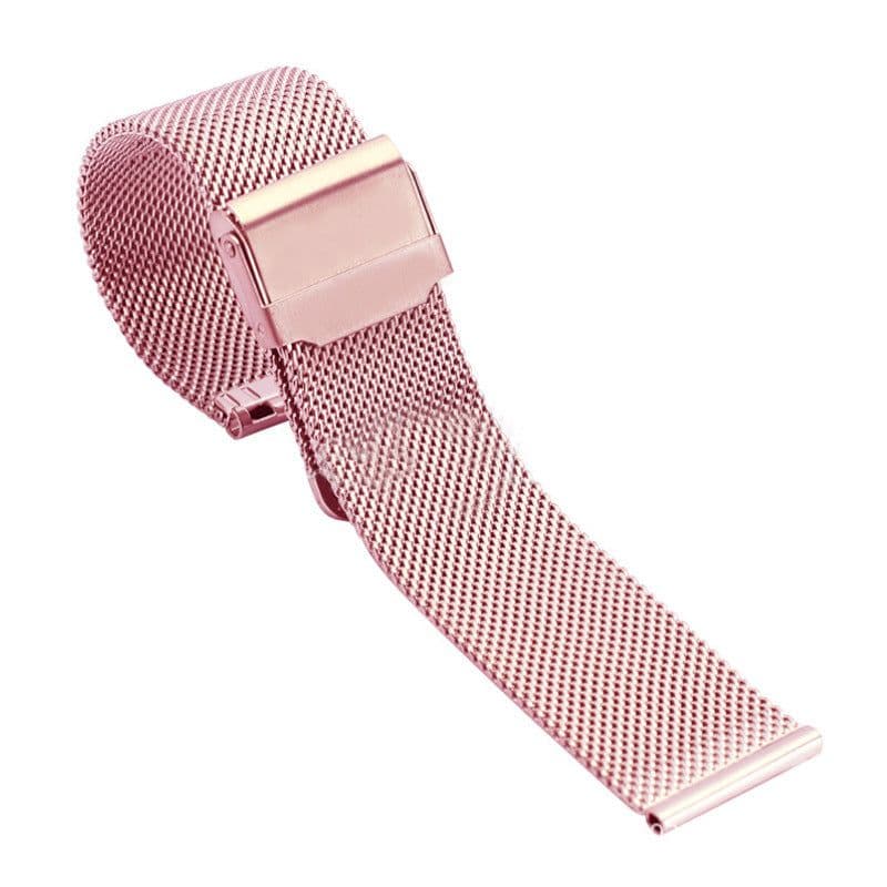 image-20/22mm Milan buckle watch strap stainless steel three-bead watch strap inter-color bamboo steel replacement watch strap spot wholesale