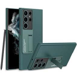 image-Samsung Galaxy S23 Ultra Leather Case - Green