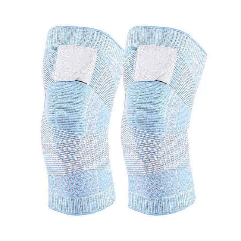 image-Knee Pads - Breathable Running Sports Protective Gear with Transparent Strap