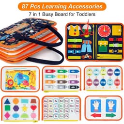 image-Run The Road Felt Learning Board - Early Education Busy Board