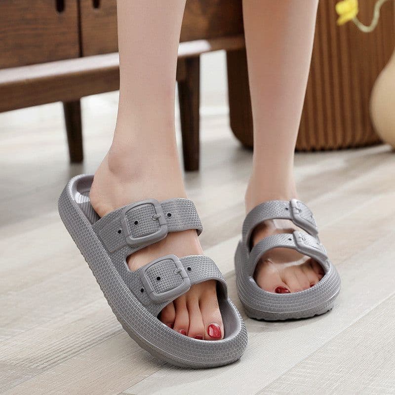 image-Beard Shushu Flip Flops - Pink 44/45 Couple EVA