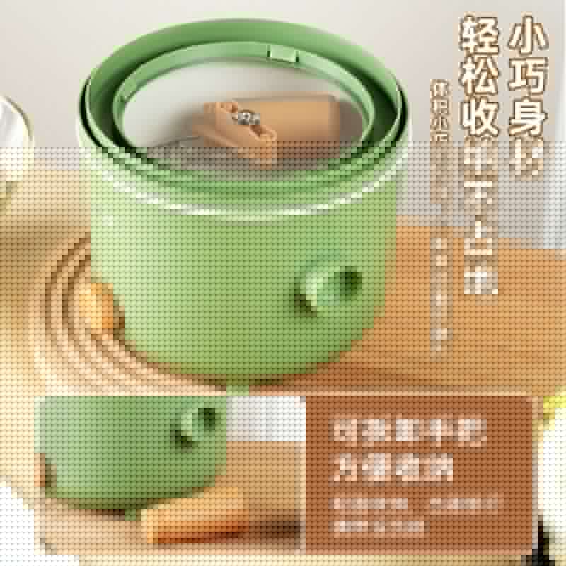 image-European, British, American, multifunctional student dormitory electric cooker, hot pot, noodle cooking electric hot pot, double-speed heat insulation small