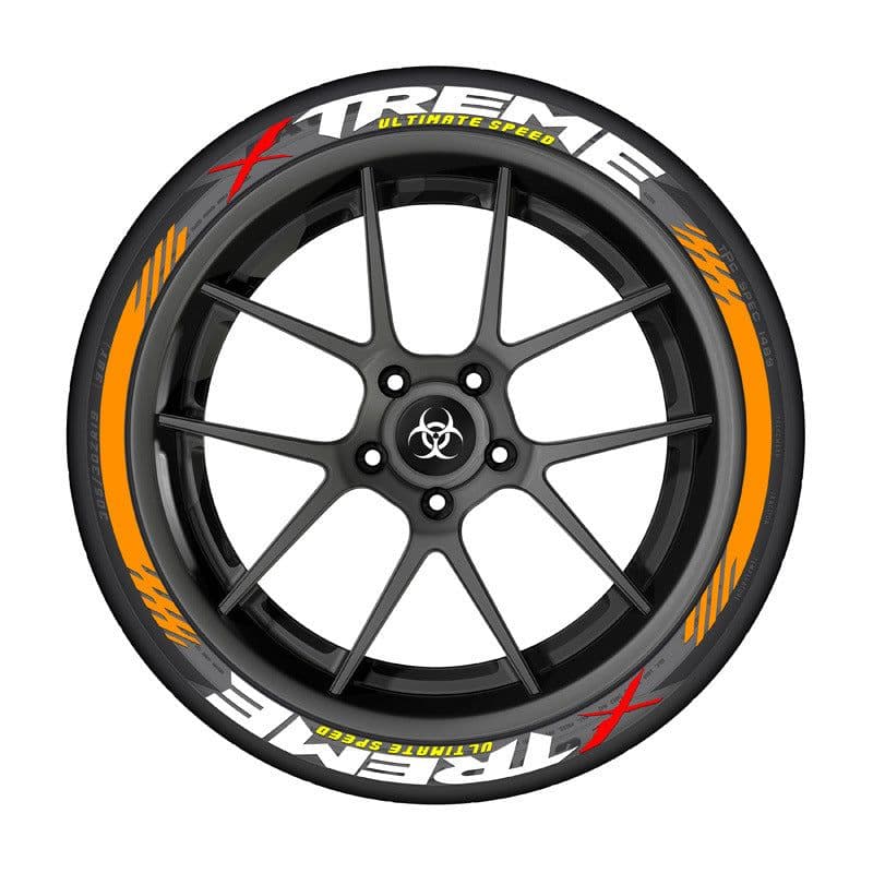 image-XTREME Car Tire Sticker 3D PVC - 1.25"