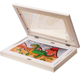image-Haotuo Wooden Picture Frame - 8K Magnetic