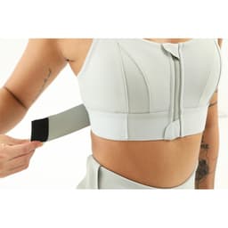 image-Shefit Sports Bra - Large, Shockproof, Zipper Vest Style