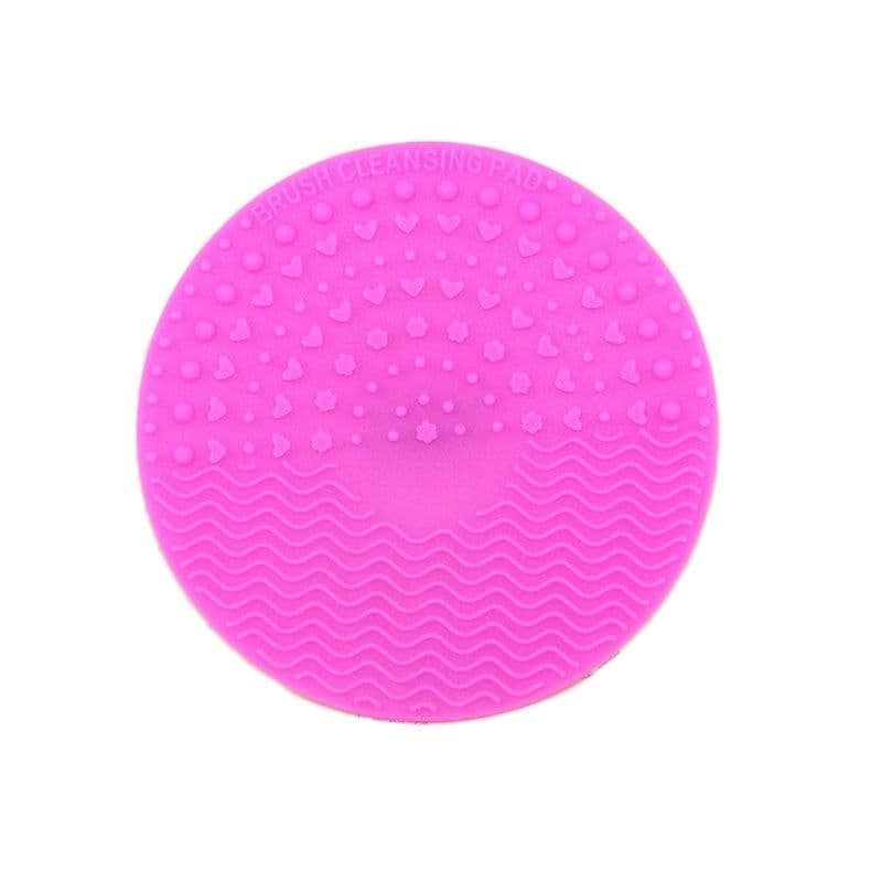image-silicone scrub pad beauty brush cleaning pad