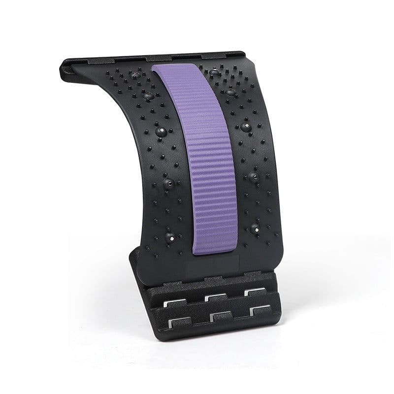 image-Lumbar Massager - Black/Green Acupuncture Magnetic Therapy Belt