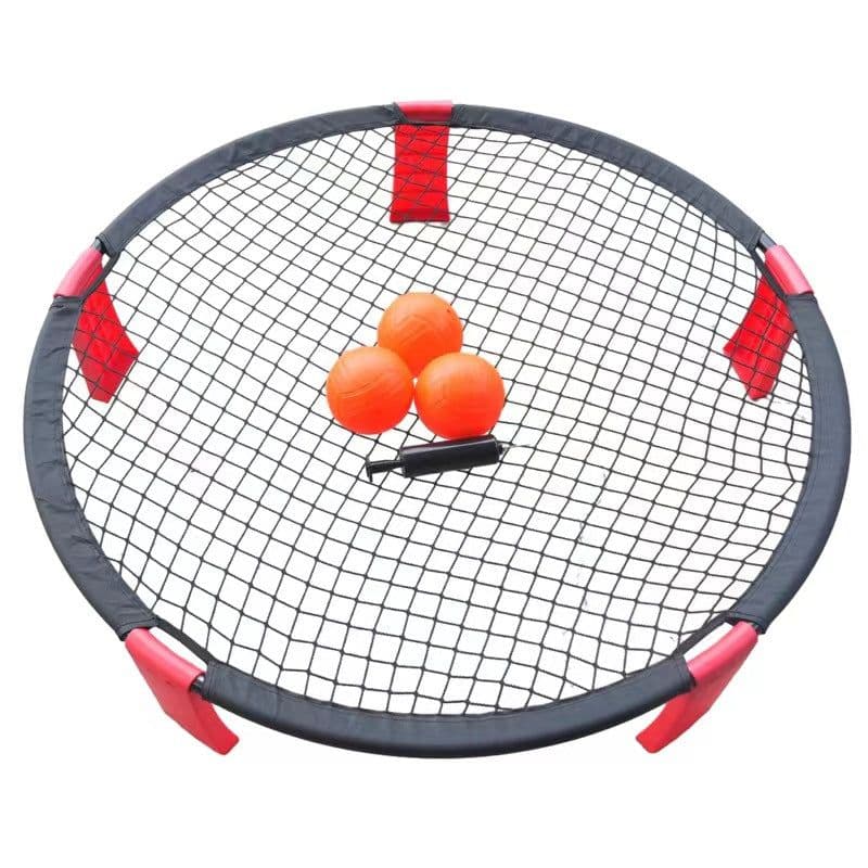 image-Beach Volleyball Net Rack - Blue 90x20.5cm