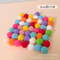 image-Interactive Cat Toy Silent Ball Launcher - Polyester High Elastic